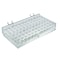 Azar Displays 72-Compartment Tray - oval slot .5" x .625", PK2 225527 - alternate 1